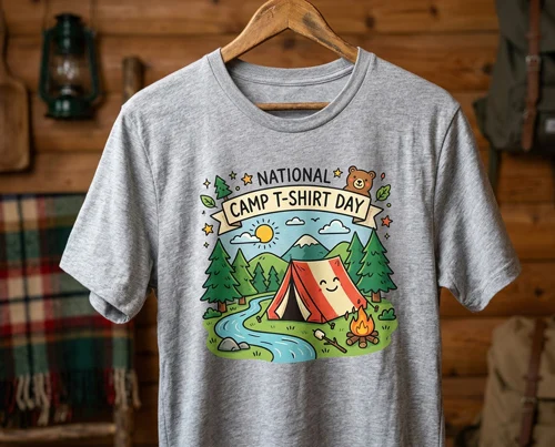 15th Nov ^ National Camp T-Shirt Day